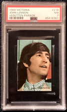 1969 JOHN LENNON The Beatles Victoria Vedetten Parade #218 PSA 7 pop 1 highest!