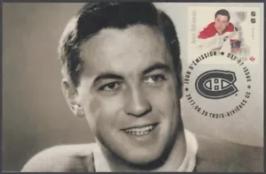CANADA # 3028.6 - LEGENDS of HOCKEY JEAN BELIVEAU on SUPERB MAXIMUM CARD - Picture 1 of 1