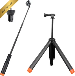 Waterproof Floating Selfie Stick Tripod for GoPro Hero & Insta360 X - Picture 1 of 12