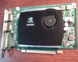 PCI-E express video graphics card NVIDIA Quadro FX 580 PNY DVI Dual DisplayPort - Picture 1 of 1