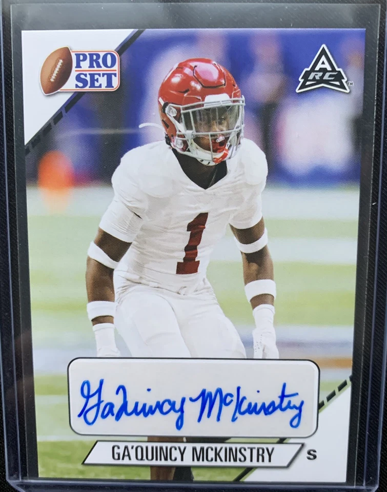 2021 Pro Set Ga'Quincy "Kool-Aid" McKinstry AUTO - Alabama #PS-GM2 Amateur RC 👀 - Image 1 of 1