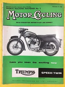 Motor Cycling Magazin - November 27, 1958 - The Herren hinter Den HT5 - Bild 1 von 4