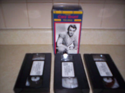  3 VHS Cary Grant Film Library: Charade/Penny Serenade/His Girl Friday - Image 1 of 3