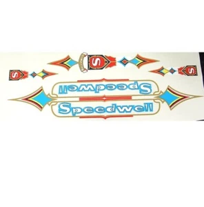 Speedwell decals for vintage retro bicycle choice one set per sale - Foto 1 di 2