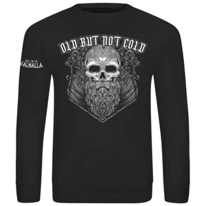 Herren Pullover Alter Mann Old but not Cold nordische krieger bart beard motive - Bild 1 von 4