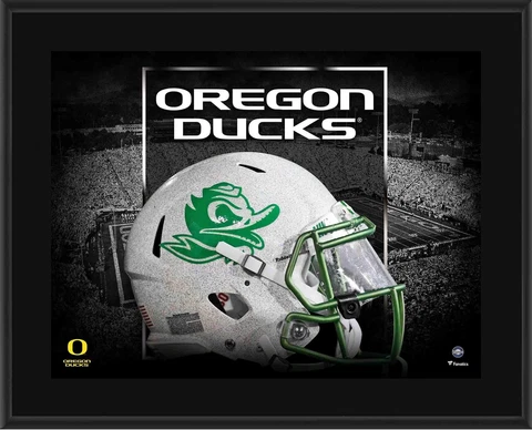 Oregon Ducks 10.5x13Combat Duck Alternate Helmet Sub Plaque Cover