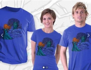 Disney Brave Merida with Doctor Who Tardis Mashup GRÜN Teefury Lady Shirt NEU - Bild 1 von 1