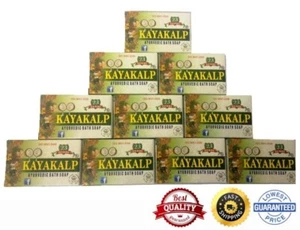 Kayakalp Ayurvedic Coconut Oil and Neem leaf Bath Soap 75g (1 Box x 10 Pcs) - Picture 1 of 3