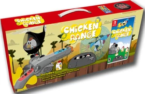Chicken Range Bundle Nintendo Switch + Joy-Con Rifle Gun + Game FUN BOX MEDIA - Picture 1 of 7