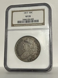 1817 NGC VF35 Auctioning Sweet Bust Halves from my Personal Collection! - Picture 1 of 2