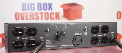 Vertiv MP2-130C MicroPod External Maintenance Bypass Switch — 第 1/4 张图片