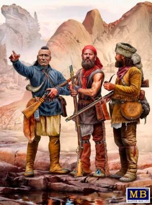 MASTER BOX MW22 MASTERBOX 35232 THE MOHICANS. INDIAN WARS SERIES, THE XVIII CENTURY. KIT NO