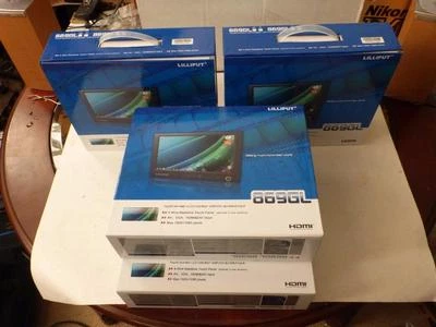 8" Touch Screen HD LCD Monitor w HDMI Input for Car Home Lilliput 869GL - Image 1 of 4