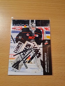 LED 20-21 2020-2021 SIGNED Niklas Treutle Nuremberg Ice Tigers