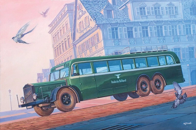 RODEN VOMAG 7 OR 660 OMNIBUS COD.824 SCALA 1:35 - Immagine 1 di 2