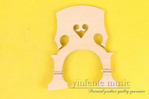 Exquisite Maple 3/4 Double Bass Upright Bridge DIY Adjustable Height - Picture 1 of 8