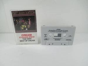 CREAM STRANGE BREW THE VERY BEST OF CREAM Cassette Tape Eric Clapton - Picture 1 of 7