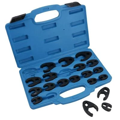 Juego de llaves de mano de gallo impactadas de impacto métrico 8 – 32 mm 19 p... - Imagen 1 de 4