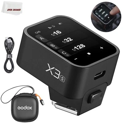 Godox X3S X3 S X3-S Trigger, Godox Flash Trigger, Pantalla Táctil TTL Inalámbrica F... Foto 1 de 4