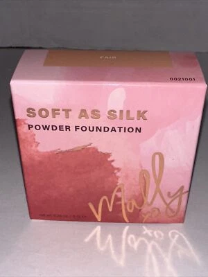 Mally Soft As Silk Powder Foundation (Fair)  0.28 Oz. NIB NEW A50 - Image 1 of 4
