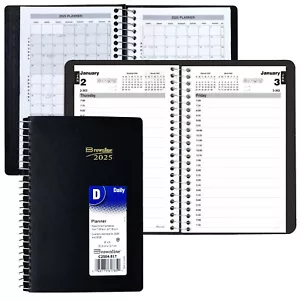 2025 Brownline C2504.81T Daily Planner Appointment Book, 8 x 5" - Picture 1 of 7