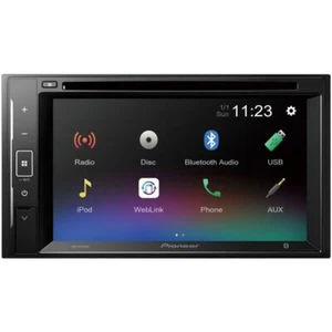 Pioneer AVH-A240BT 6.2" CD DVD Double Din Bluetooth USB Radio Car Stereo - Picture 1 of 3