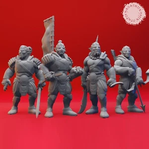 Hobgoblins - 32/54 mm Miniatur für Tabletop-RPGs (DnD, D&D, Pathfinder) - Bild 1 von 9