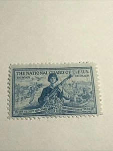 US. 1017. 3c. National Guard Issue. MNH. 1953 - Picture 1 of 3