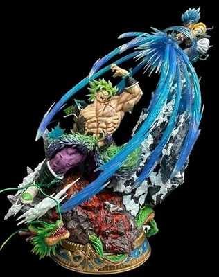 Dragon Ball Z Broly vs Gogeta Figur 23 cm Anime PVC Action Statue Modell Spielzeug