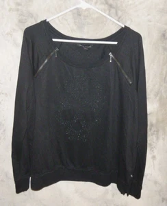 ROCK & REPUBLIC TOP CALAVERA MANGA LARGA TALLA XL... ¡GUAU! - Imagen 1 de 5