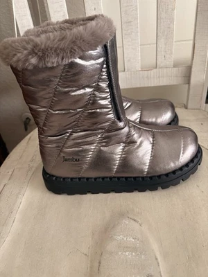 JBU by Jambu Icicle 雪鸟 银色锡雪地靴 中筒 J3ICE56 — 第 1/4 张图片