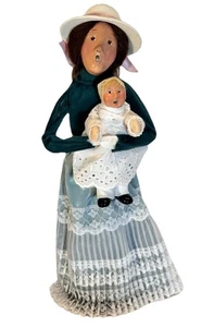 Byers’ Choice Ltd Weihnachtslieder Erwachsene viktorianische Frau hält Baby 1993 - Bild 1 von 10