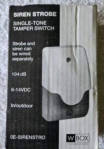 Siren Strobe 0E-SIRENSTRO Single-Tone Tamper Switch White - Picture 1 of 6