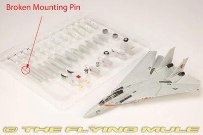 CA721416 Calibre Wings F-14A Tomcat, Diamondbacks *DEFECTIVE* See Description - Image 1 of 4