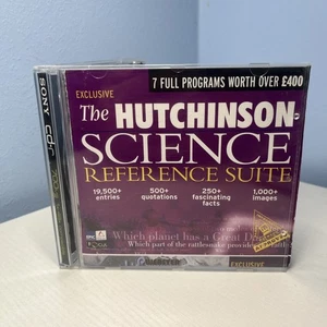 The Hutchinson Science Reference Suite PC CD ROM Learning Facts Educational - Picture 1 of 4