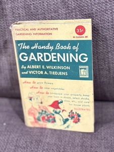Pre Owned Vintage The Handy Book Of Gardening 1950 - Picture 1 of 5