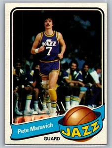 1979-80 Topps Pete Maravich #60 - Utah Jazz - Picture 1 of 2