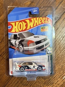 Hot Wheels Audi '90 Quattro Bianco #77 - 2023 Retro Racers - Foto 1 di 1