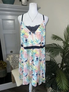 Cacique Sleepwear with Pastel Floral Design Size 26/28 - Picture 1 of 7