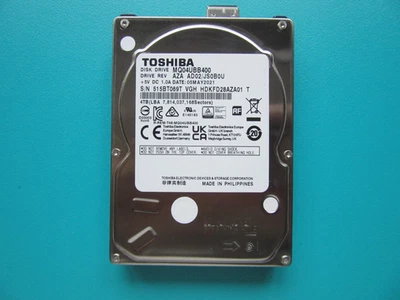 Toshiba 4TB 2.5" USB HDD MQ04UBB400 AZA AD02 JS0B0U May 2021 VGH HDKFD28AZA01 - Image 1 of 4