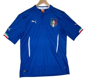 Camiseta de fútbol Puma Italia FIGC réplica local azul para hombre talla grande - Imagen 1 de 14
