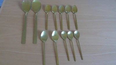 CROFTON Besteck Goldfarben - Bild 1 von 2