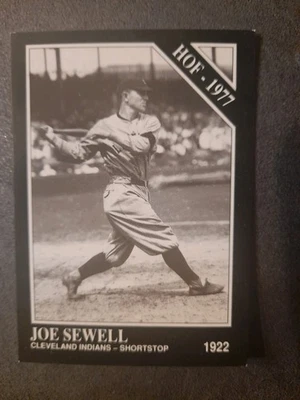 1991 The Sporting News Conlon Collection  Joe Sewell #40 HOF 1977 - Image 1 of 2