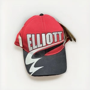 Bill Elliot #9 Chase Authentics Vintage 90s Nascar Driver Racing Snapback Hat Cap - Bild 1 von 13