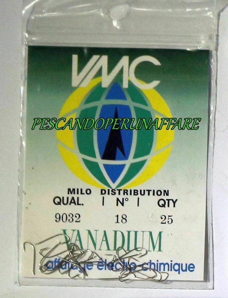 VMC VANADIUM HOOKS amo qual. 9032 colore argento - Immagine 1 di 1