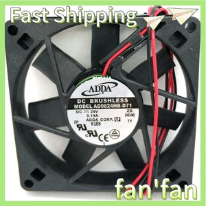 AD0824HB-D71 1X ADDA AD0824HB-D71 8015 8CM 24V 0.14A Cooling Fan Fast Delivery - Afbeelding 1 van 2