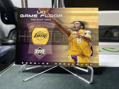 2002-03 Los Angeles Lakers Kobe Bryant Game Used Floor SP - Image 1 of 2