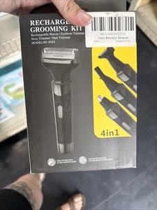 Electric Razor Shaver 4 In 1  Waterproof for Men USB Rechargeable - Picture 1 of 2