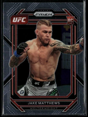 2023 Panini Prizm UFC #109 Jake Matthews RC - Image 1 of 2