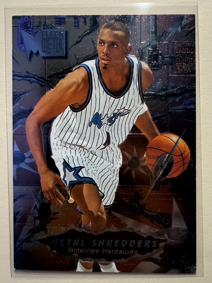 1996 Fleer Metal #239 Metal Shredders Anfernee Penny Hardaway Orlando Magic - Image 1 of 1